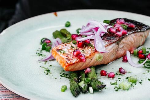 Picture of Salmon: eat plenty of protein during pregnancy!