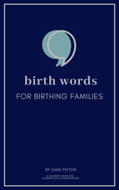 Birth Words for Birthing Families, Book about Pregnancy, Birth, and Postpartum
